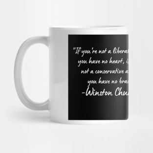 Wise Quote 8 - Winston Churchill Mug